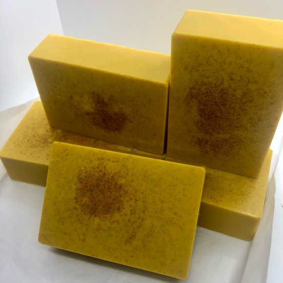 3 Turmeric Soap Bars - Picture 1 of 1